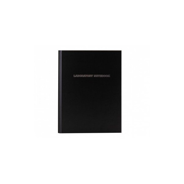Heathrow Scientific Laboratory Notebook, Lined, Black, 100 pg 212614 - main